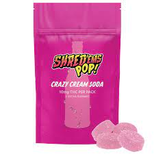 SHREDEMS POP! - SHREDEMS POP! CRAZY CREAM SODA SOFT CHEWS 4X4.5G